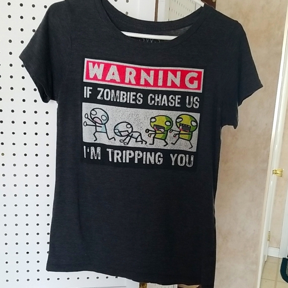 Zombies Graphic Tee - Black - Picture 1 of 2